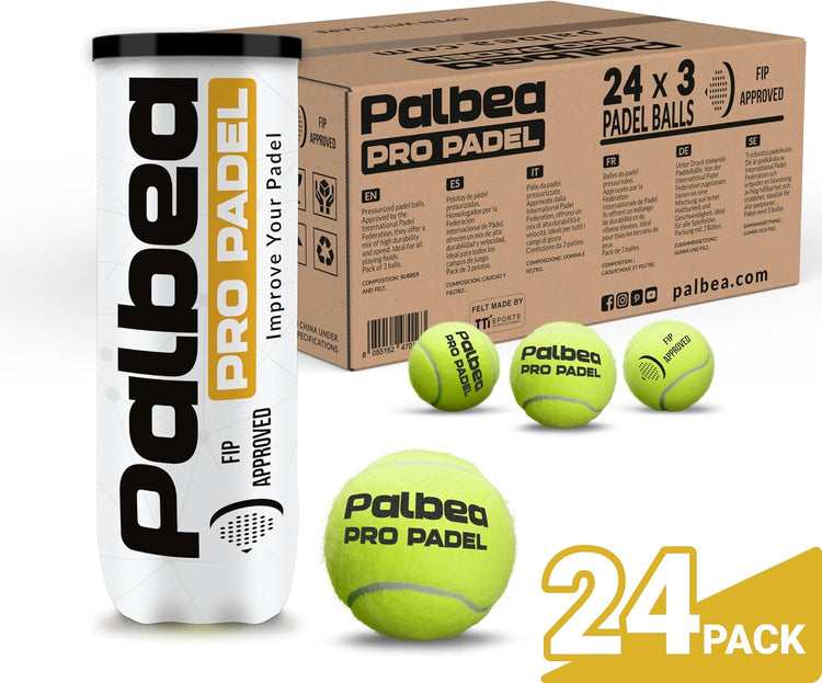 Palline Padel Approvate FIP - Palbea Pro Padel