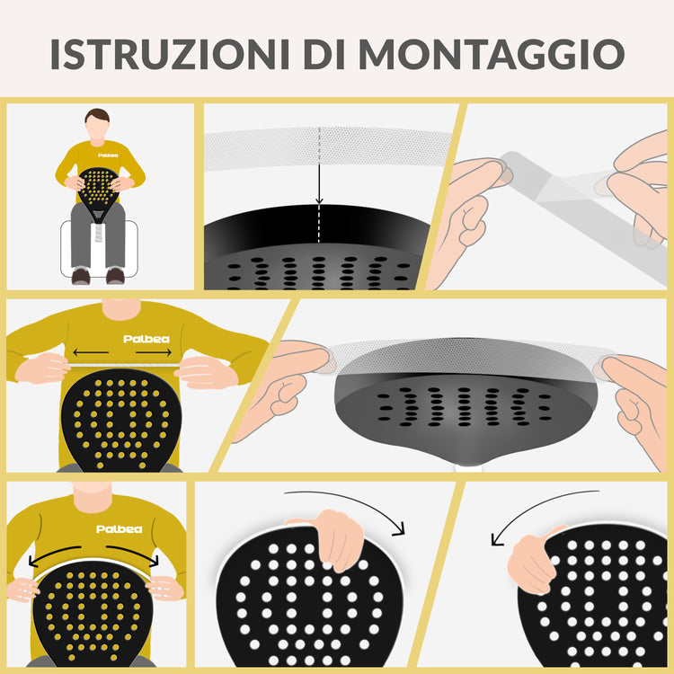 Protezione Racchetta Padel Trasparente