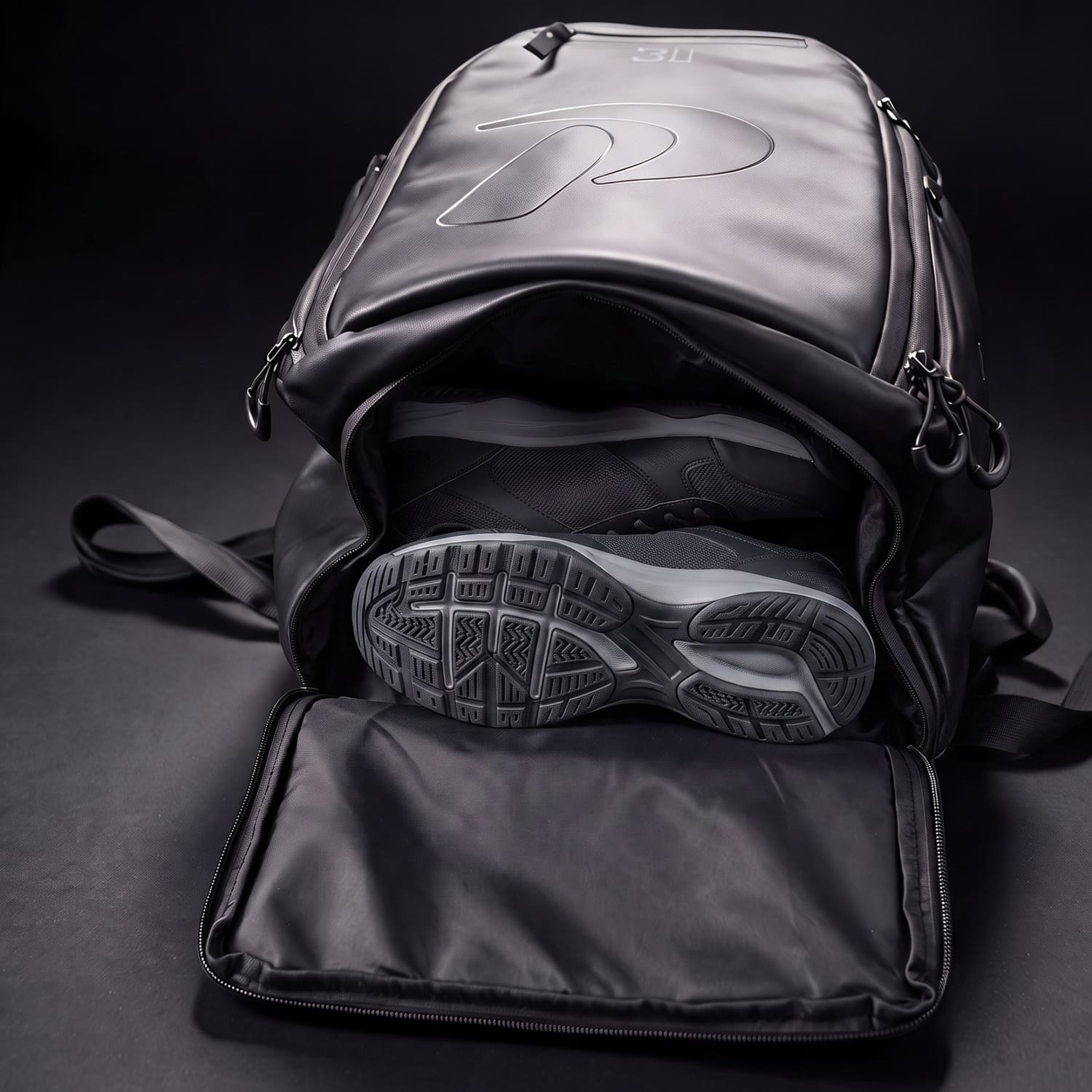 Ventilated shoe compartment