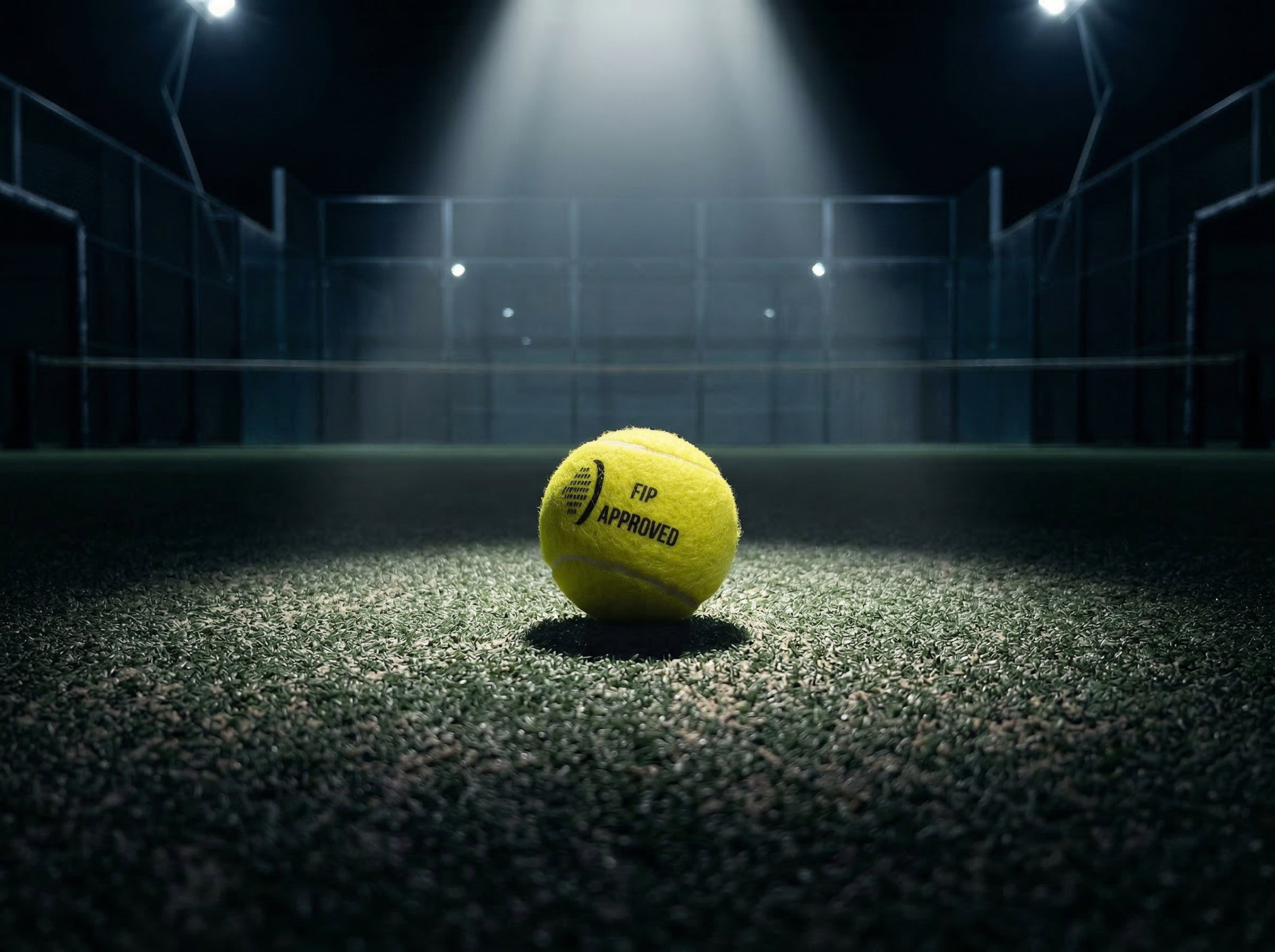 FIP certification infographic for Palbea Pro Padel balls