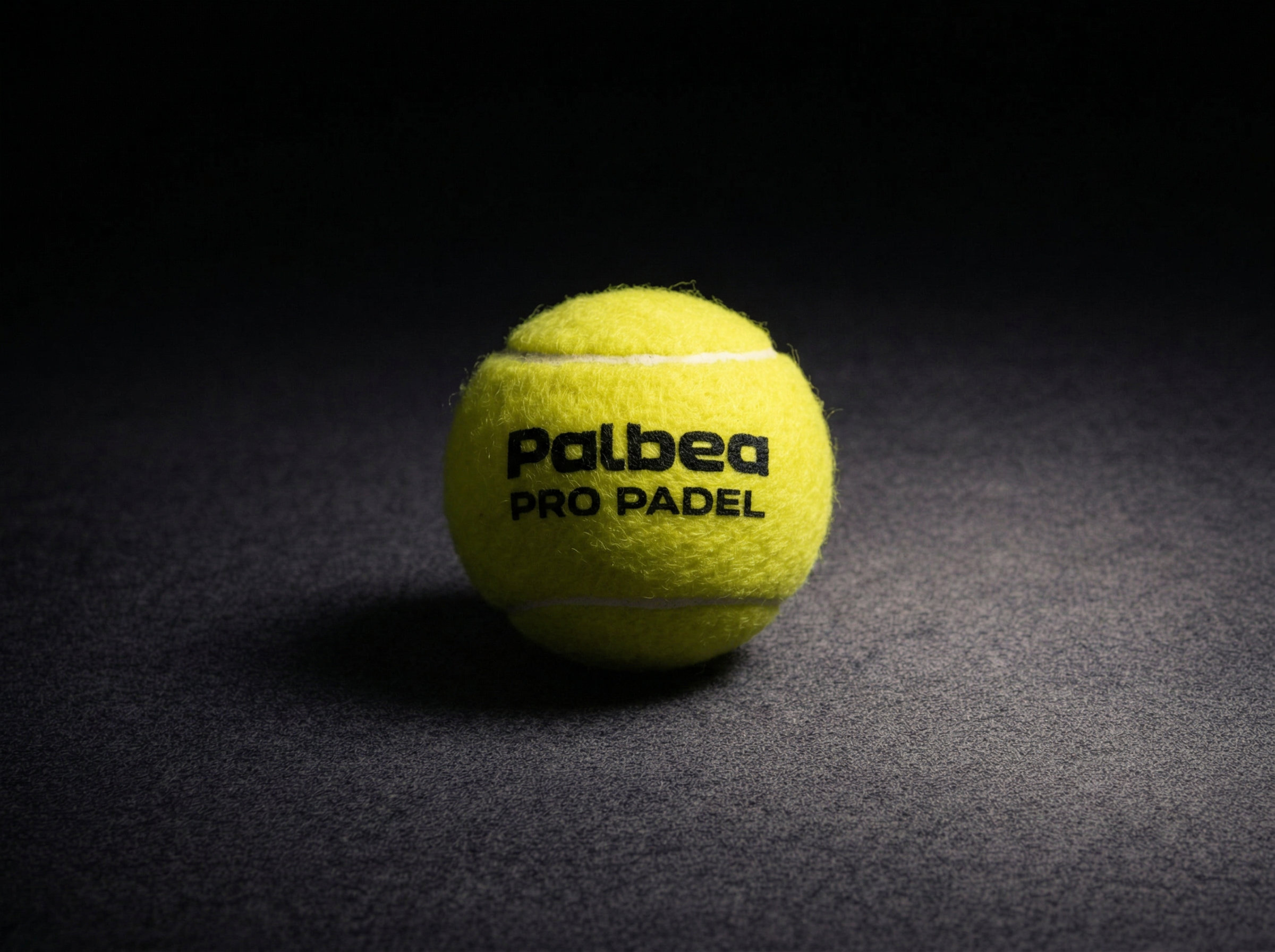 High-visibility felt infographic for Palbea balls