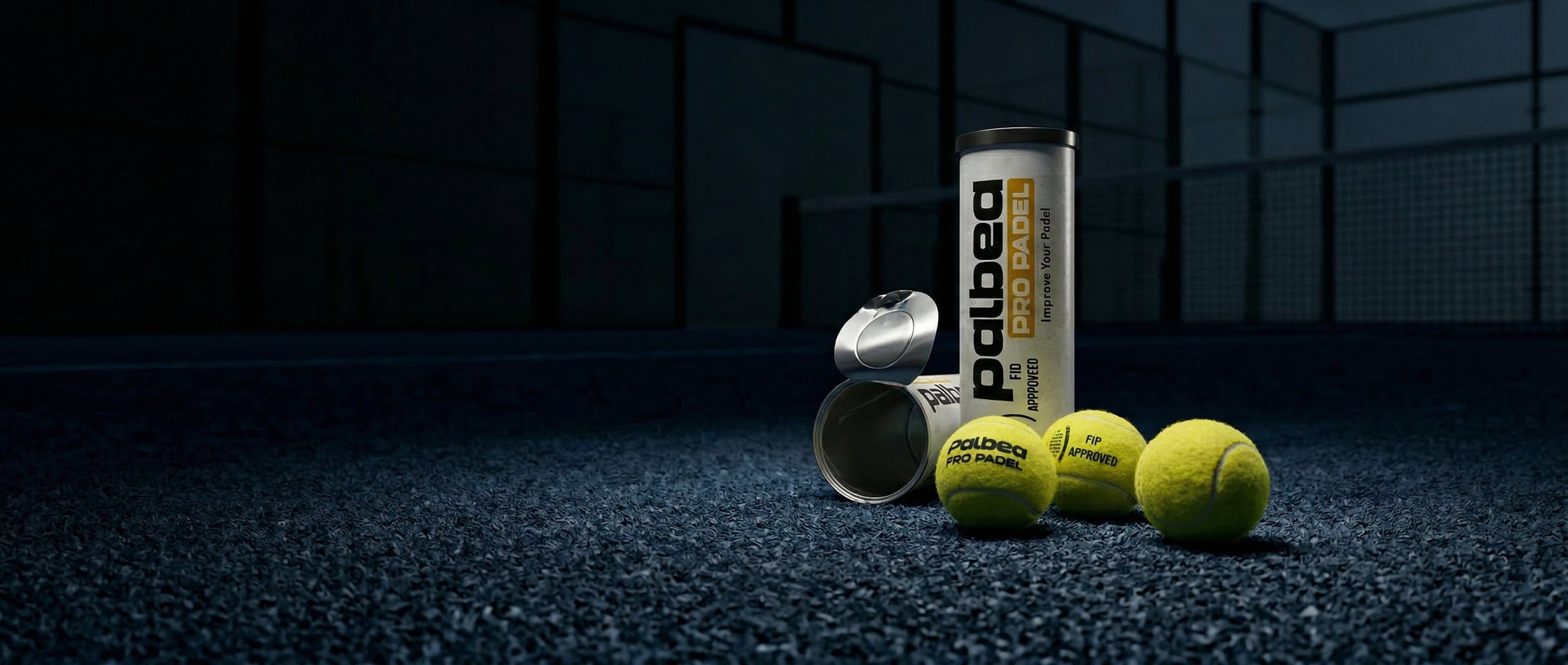 Pressurized tube of Palbea Pro Padel balls
