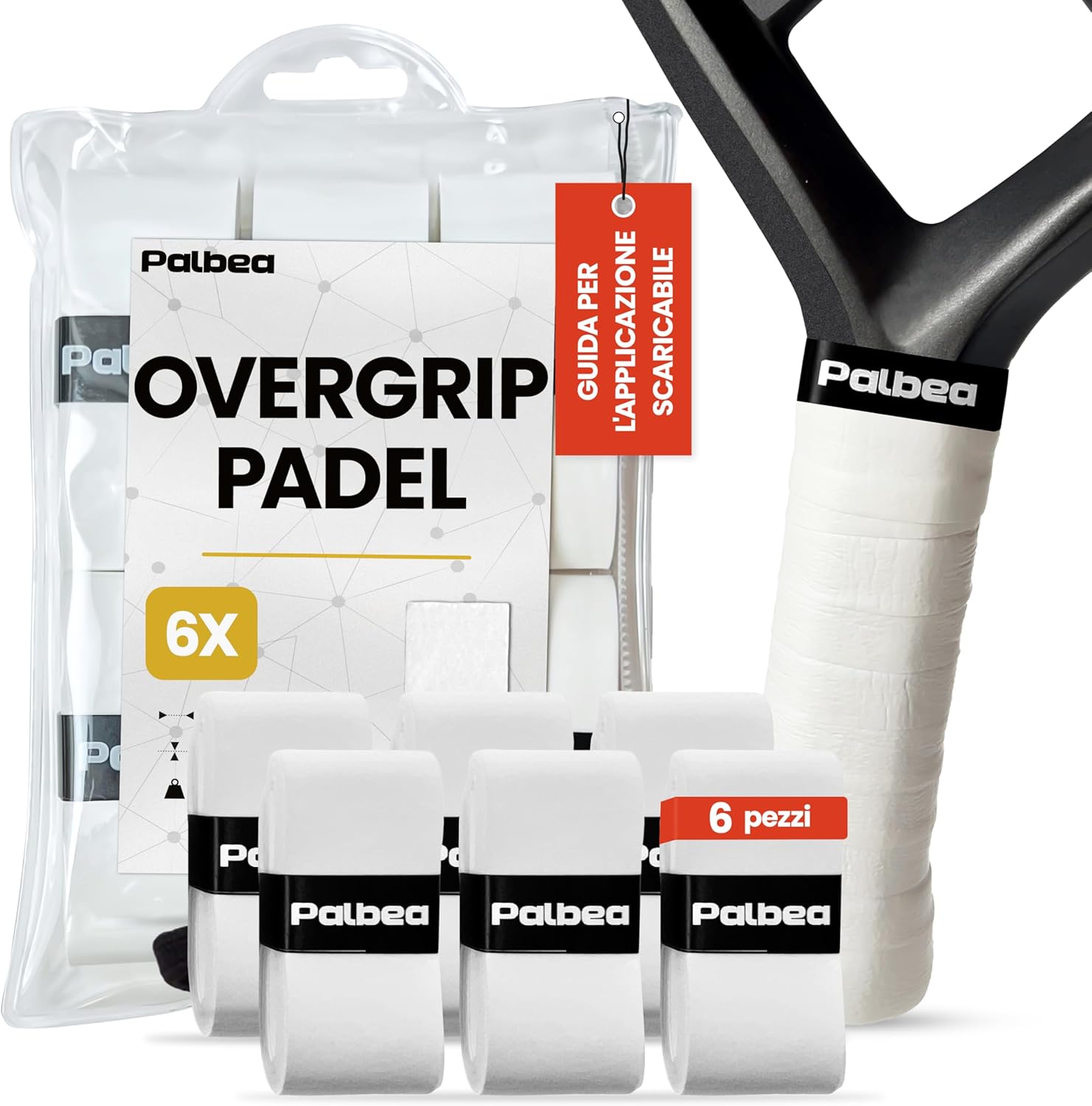 Overgrip Palbea 6 pieces