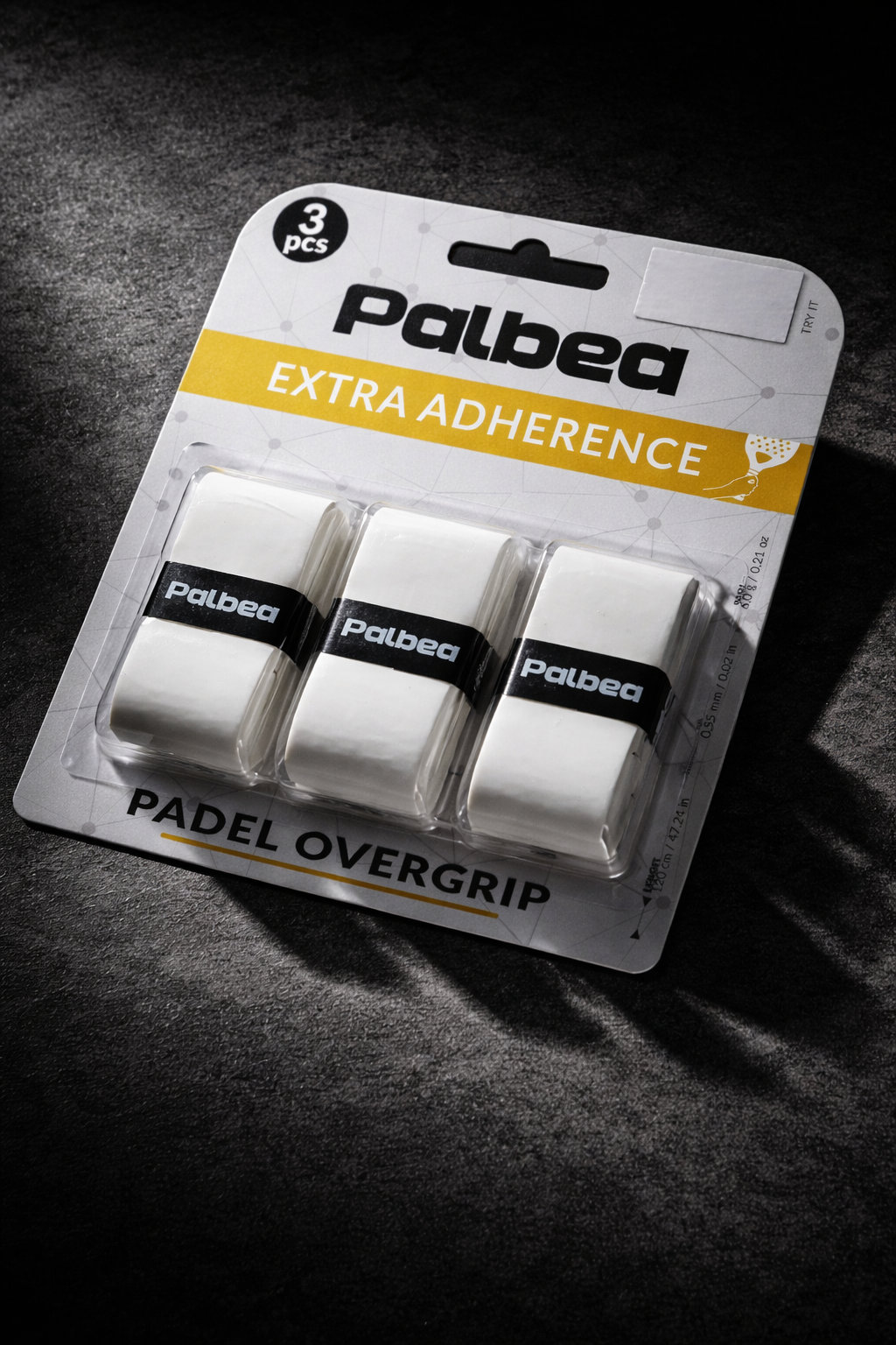 Overgrip Palbea sul manico della racchetta