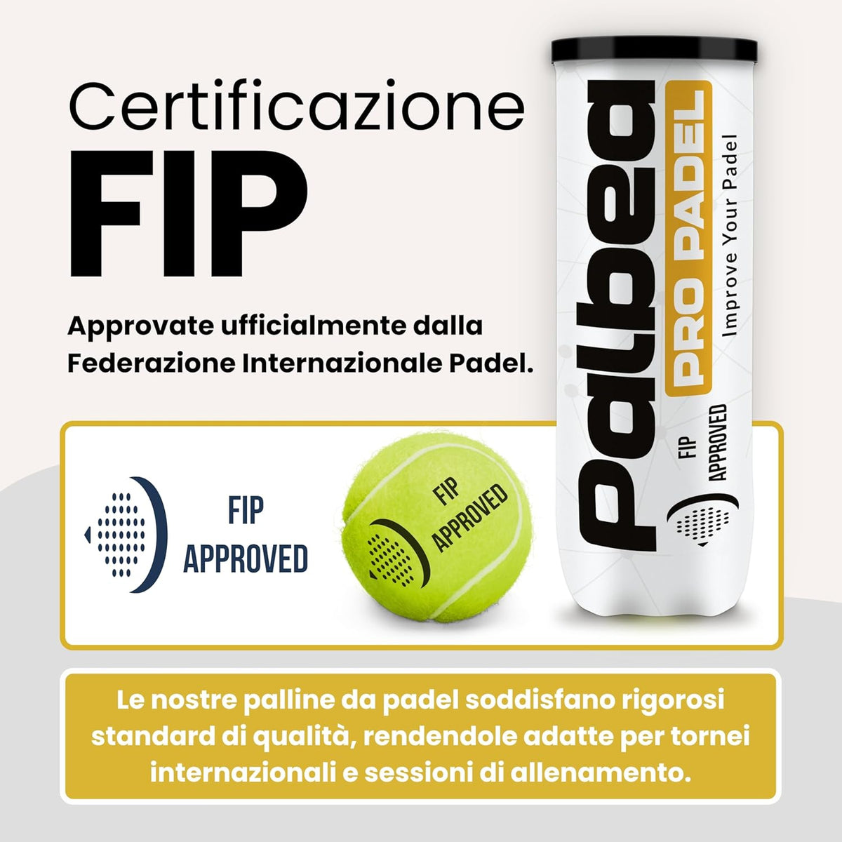 Padel Balls - FIP Approved