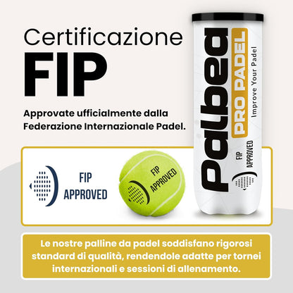 Padel Balls - FIP Approved