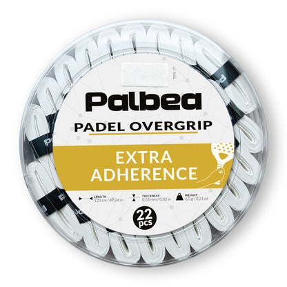 Extra Tight White Padel OverGrip - Pack of 3