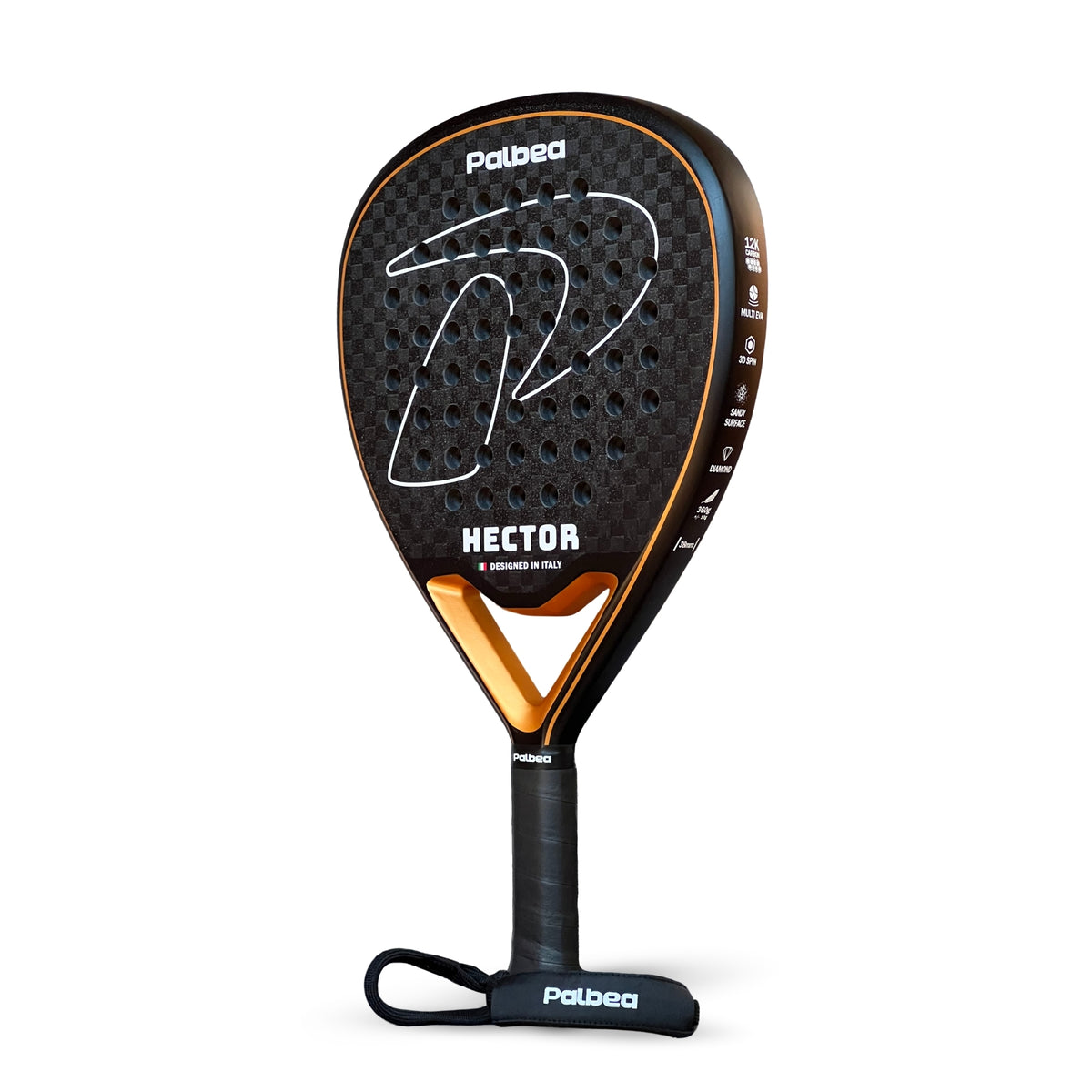 HECTOR racchetta da padel Palbea, vista di tre quarti