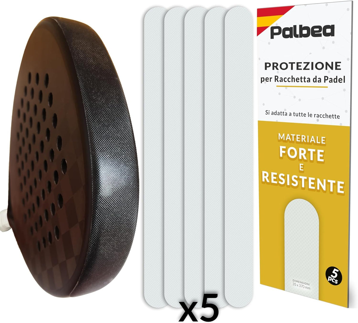 Extra Tight White Padel OverGrip - Pack of 3