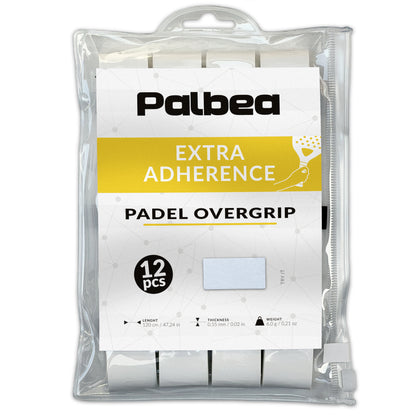 Extra Tight White Padel OverGrip - Pack of 3