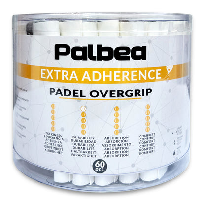 Extra Tight White Padel OverGrip - Pack of 3
